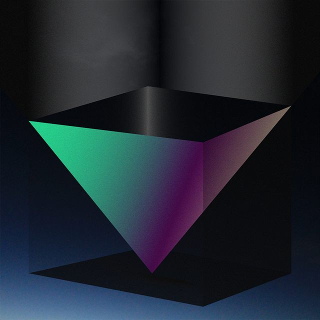 Tomorrow Is Only a Dream Away artwork: a glowing monolith